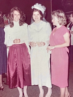 April 20, 1985 - Karen Miller Steinhart, Breast Cancer Survivor, Ductal Carcinoma In Situ; Cindy Miller McNeill; & Janney Miller